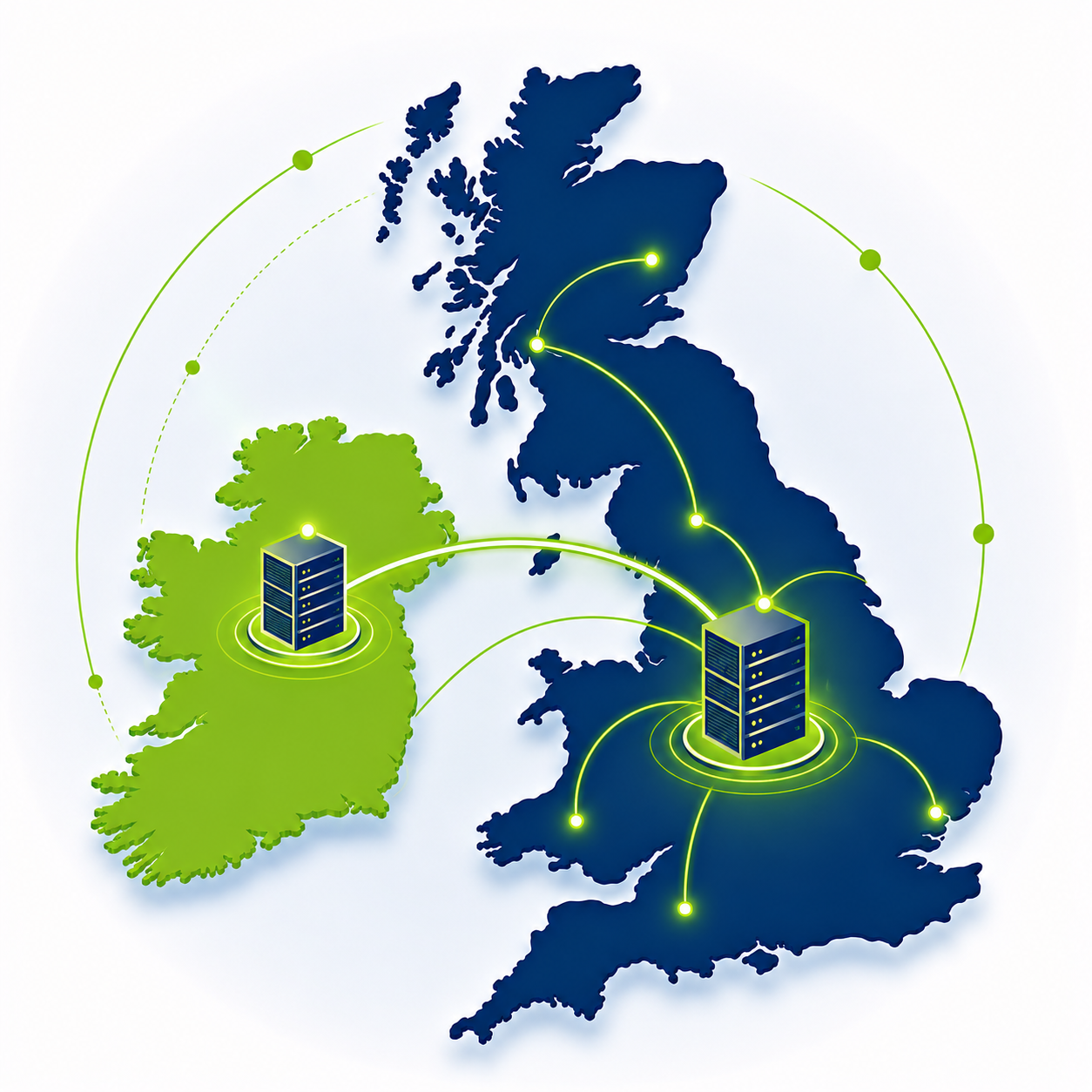 UK and Ireland based Glenovation server infrastructure